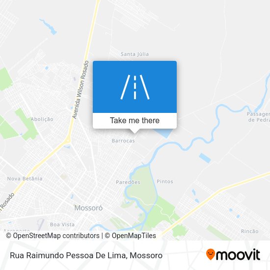 Rua Raimundo Pessoa De Lima map