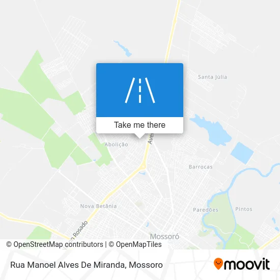 Rua Manoel Alves De Miranda map