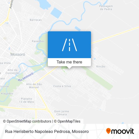 Rua Herisberto Napoleao Pedrosa map