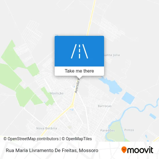 Rua Maria Livramento De Freitas map