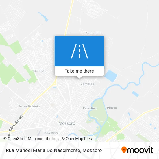 Rua Manoel Maria Do Nascimento map