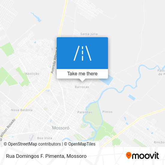 Rua Domingos F. Pimenta map