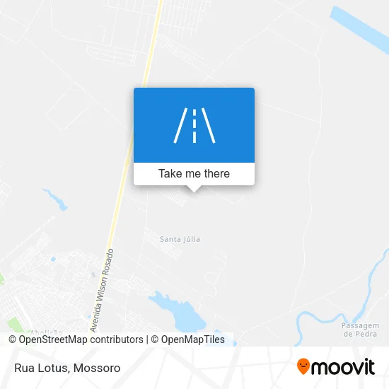 Rua Lotus map