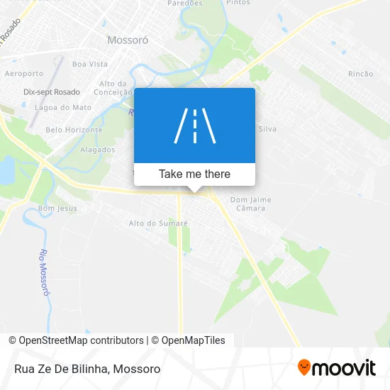 Rua Ze De Bilinha map