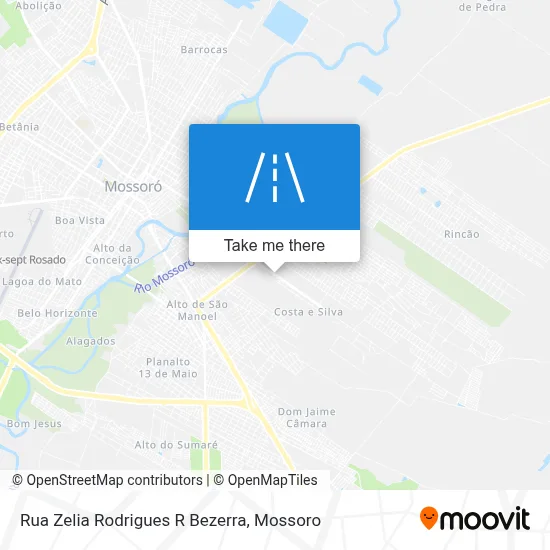 Rua Zelia Rodrigues R Bezerra map
