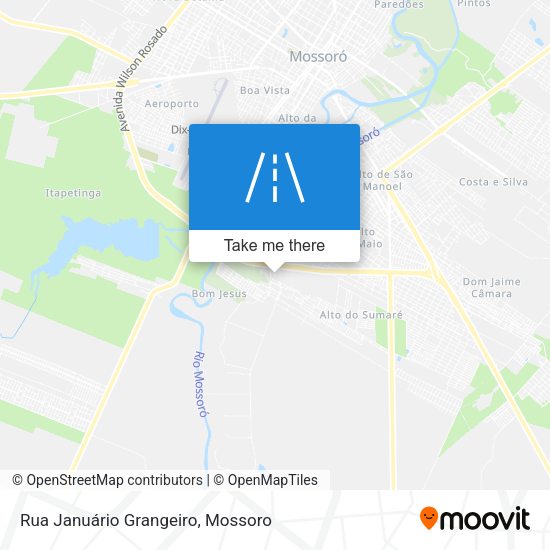 Rua Januário Grangeiro map