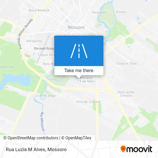 Rua Luzia M Alves map