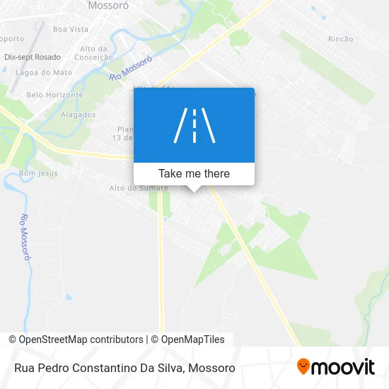 Rua Pedro Constantino Da Silva map