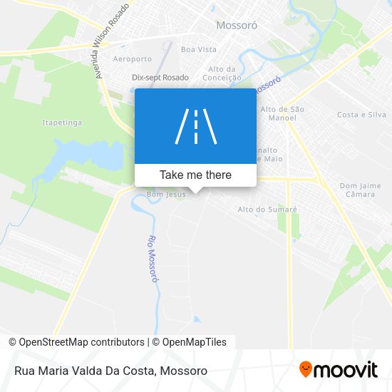 Rua Maria Valda Da Costa map