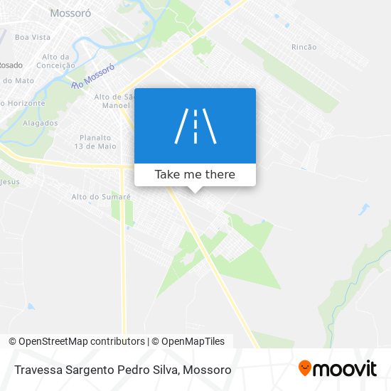 Travessa Sargento Pedro Silva map