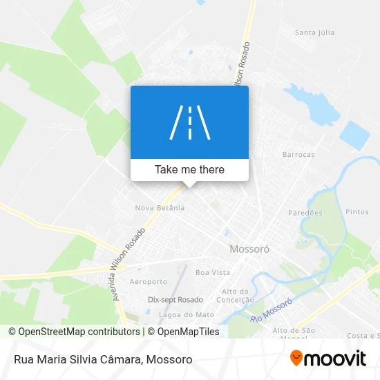 Rua Maria Silvia Câmara map