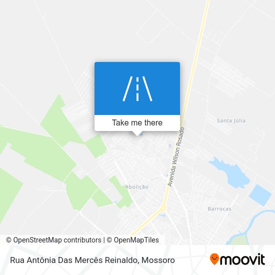 Rua Antônia Das Mercês Reinaldo map