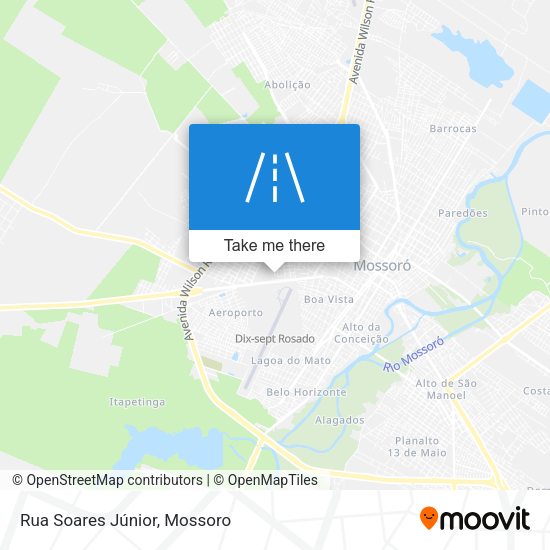 Rua Soares Júnior map
