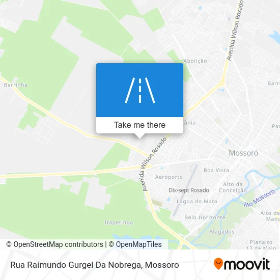 Rua Raimundo Gurgel Da Nobrega map