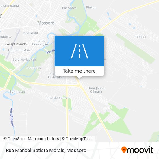 Rua Manoel Batista Morais map