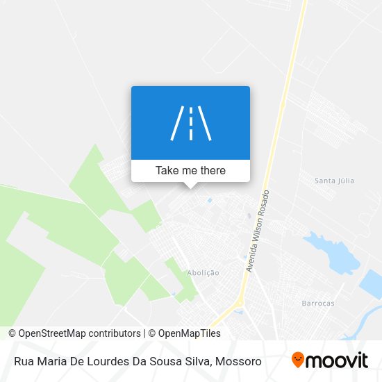 Rua Maria De Lourdes Da Sousa Silva map