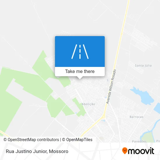 Rua Justino Junior map