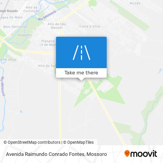 Avenida Raimundo Conrado Fontes map