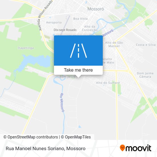 Rua Manoel Nunes Soriano map