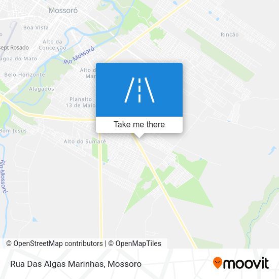 Rua Das Algas Marinhas map