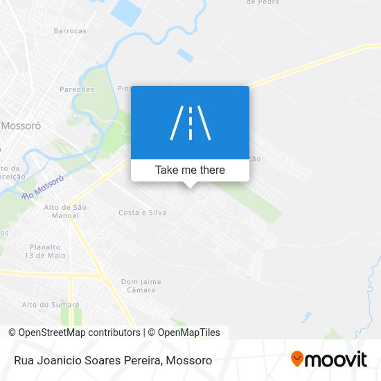 Rua Joanicio Soares Pereira map