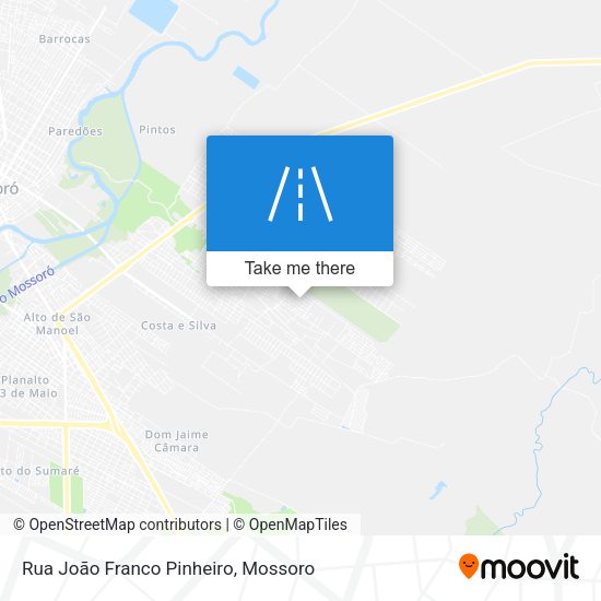 Rua João Franco Pinheiro map