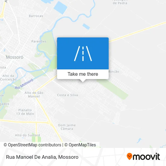 Rua Manoel De Analia map