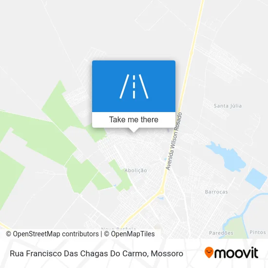 Rua Francisco Das Chagas Do Carmo map