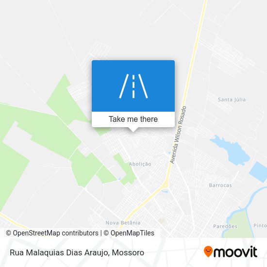 Rua Malaquias Dias Araujo map
