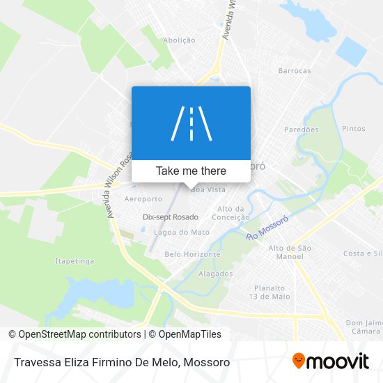 Travessa Eliza Firmino De Melo map