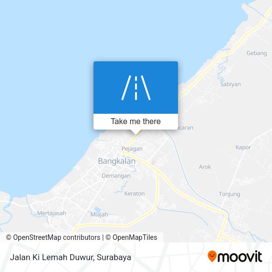 Jalan Ki Lemah Duwur map