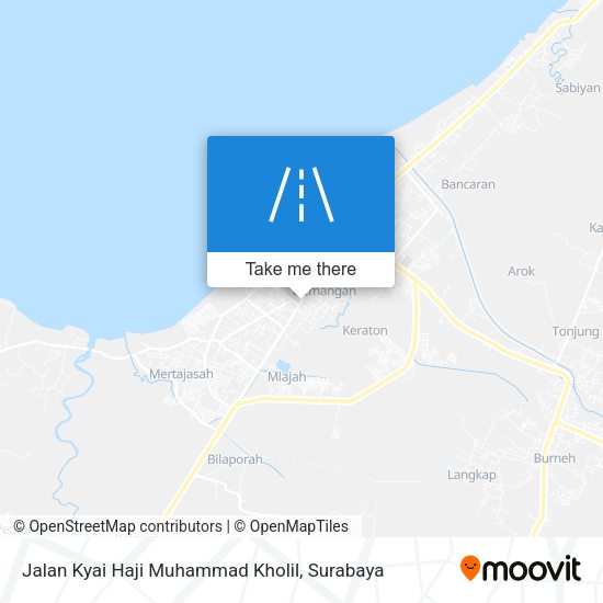 Jalan Kyai Haji Muhammad Kholil map