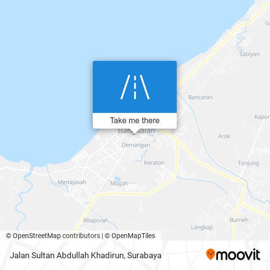 Jalan Sultan Abdullah Khadirun map