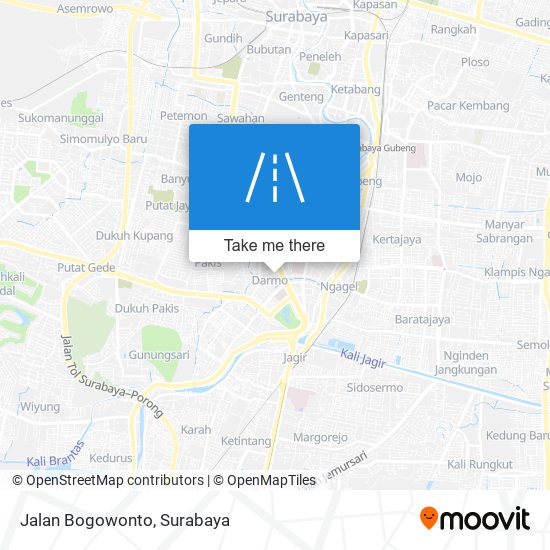 Jalan Bogowonto map