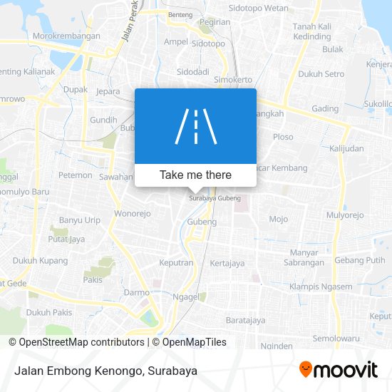 Jalan Embong Kenongo map