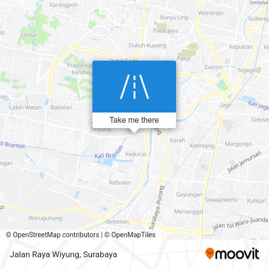 Jalan Raya Wiyung map