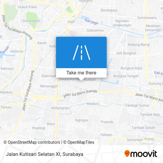 Jalan Kutisari Selatan XI map