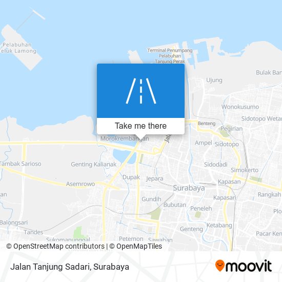 Jalan Tanjung Sadari map