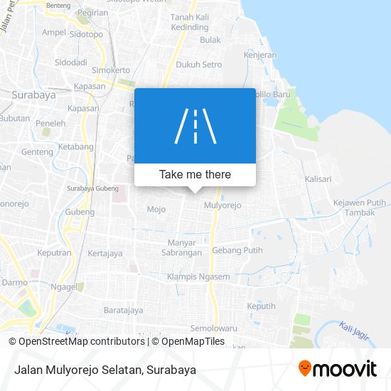 Jalan Mulyorejo Selatan map