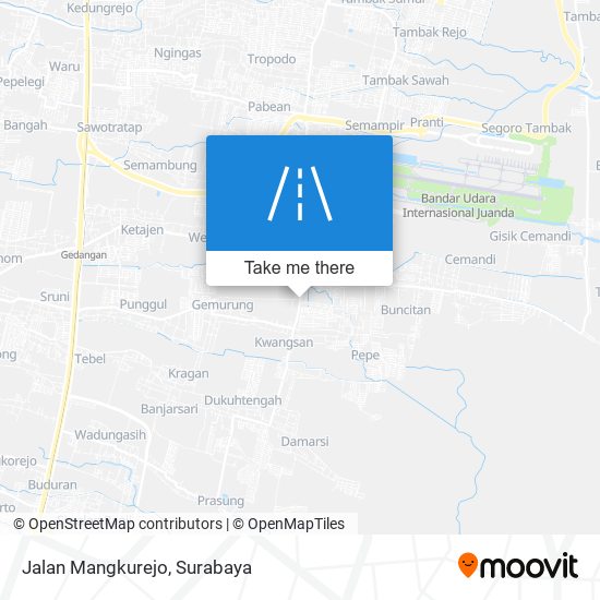 Jalan Mangkurejo map