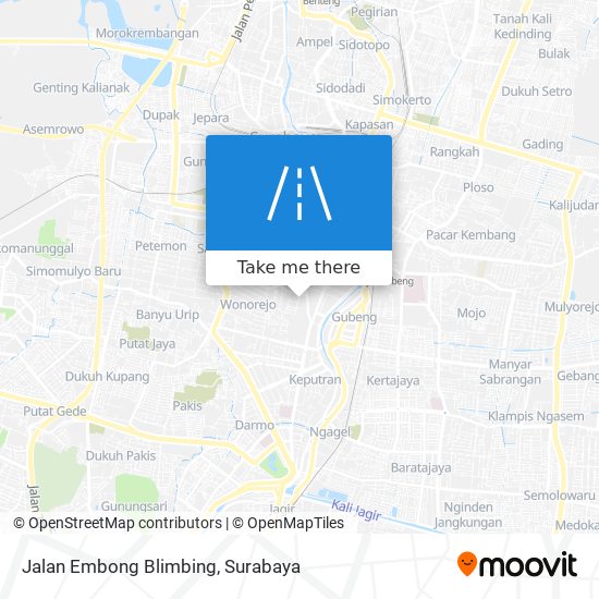 Jalan Embong Blimbing map