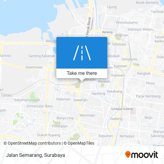 Jalan Semarang map