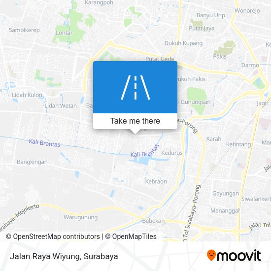 Jalan Raya Wiyung map