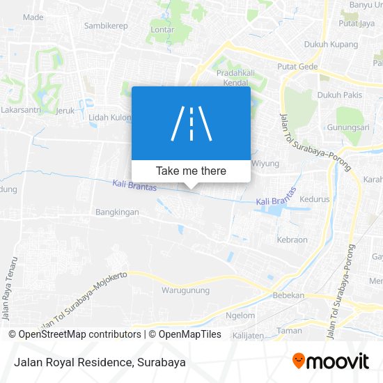 Jalan Royal Residence map