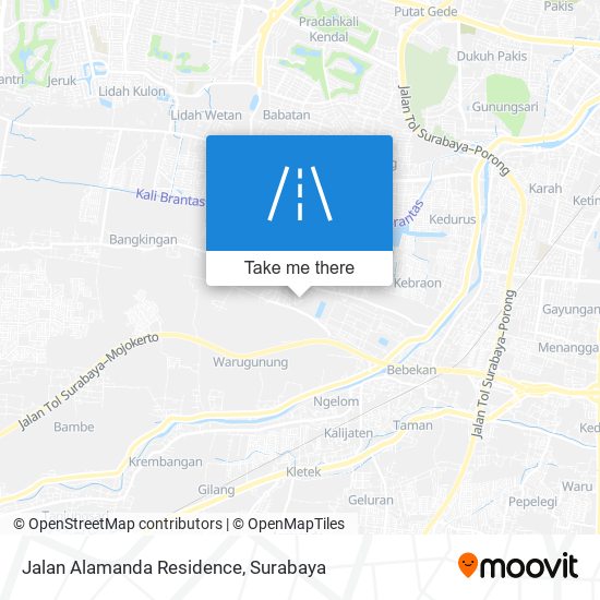 Jalan Alamanda Residence map