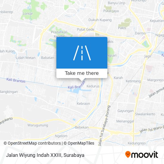 Jalan Wiyung Indah XXIII map