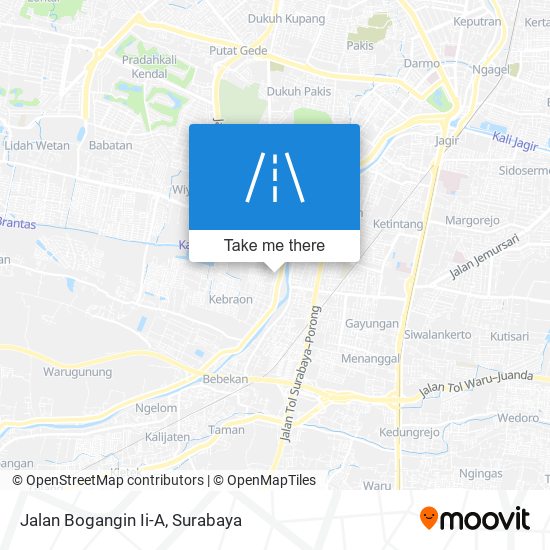 Jalan Bogangin Ii-A map