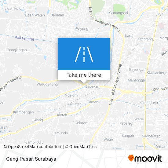 Gang Pasar map