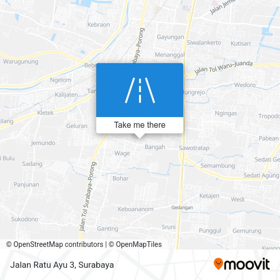 Jalan Ratu Ayu 3 map