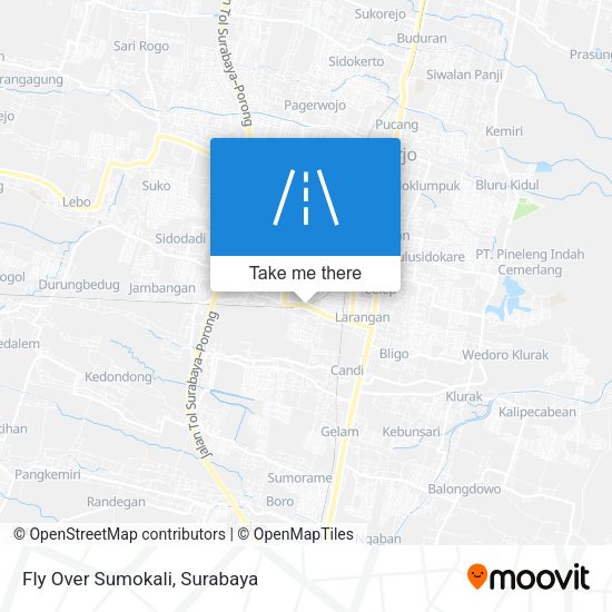 Fly Over Sumokali map